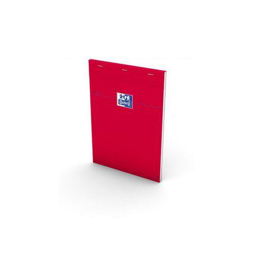 Illustration de : Bloc-notes 160 pages, format A4 petits carreaux 5mm - Oxford