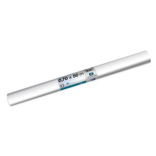 Illustration de : Rouleau couvre-livres 70cm x 50m pvc lisse 10/100è incolore - Oxford