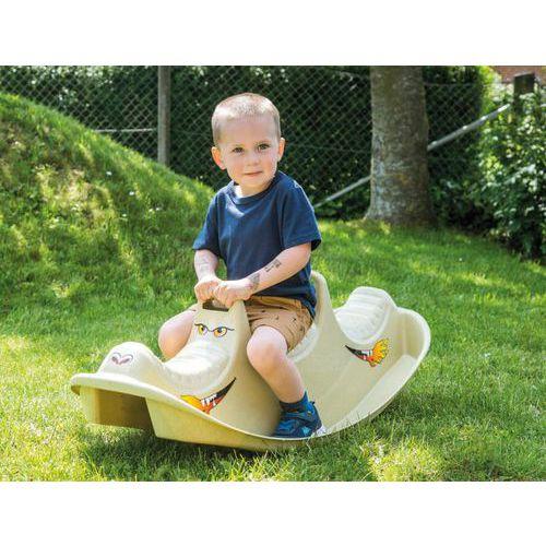 Illustration de : Crocodile à bascule en plastique biosourcé L 105cm - Dantoy