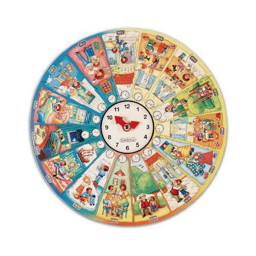 Illustration de : Puzzle géant rythme de la journée