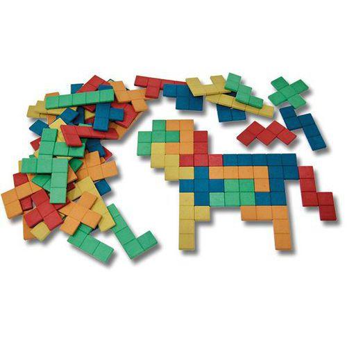 Illustration de : Pentomino en bois re-wood - Wissner