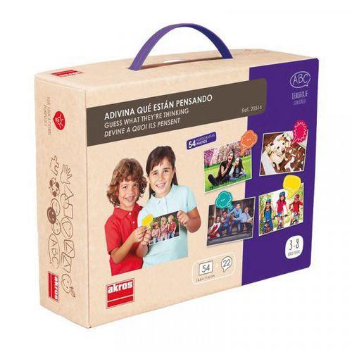 Illustration de : Jeu Devine à quoi ils pensent - Akros