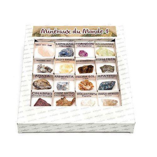 Illustration de : Les minéraux du monde