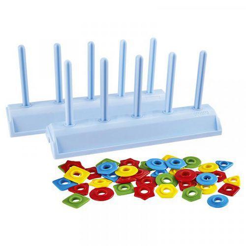 Illustration de : Réassort Flexigame formes et couleurs - Nathan