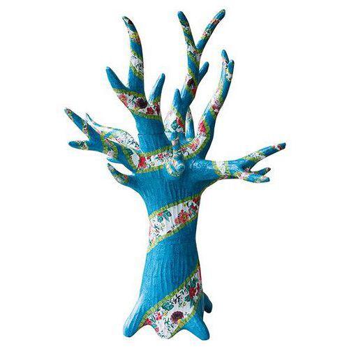 Illustration de : Arbre 3D en carton à décorer - Décopatch