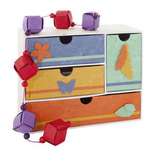 Illustration de : Pochette 18 feuilles papier nature 23 x 33 cm - Folia