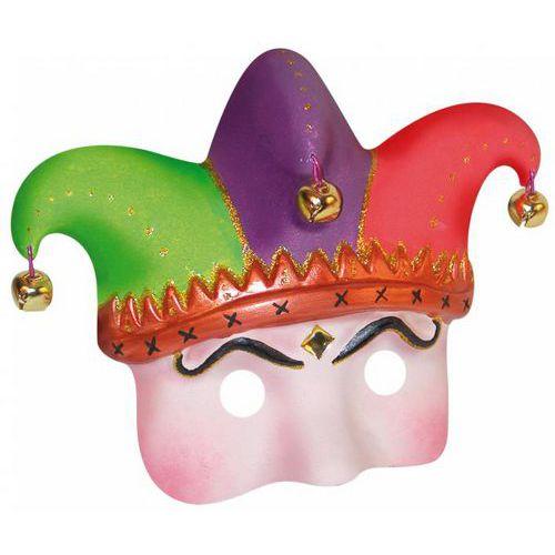 Illustration de : Lot 9 masques couronnes , fou du roi, étoiles