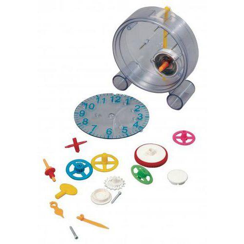 Illustration de : L'horloge à monter