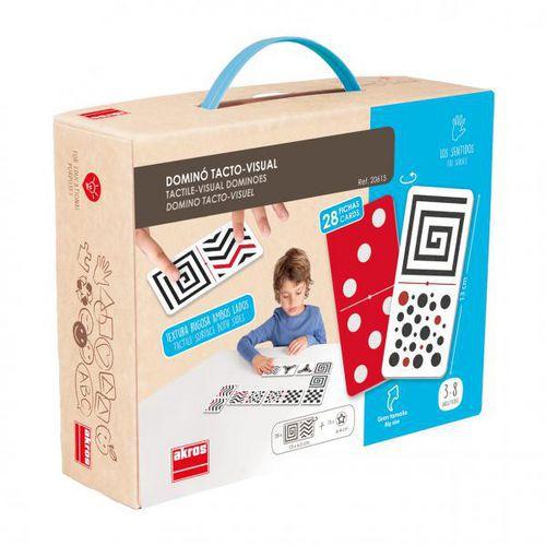 Illustration de : Grand domino tactile - Akros
