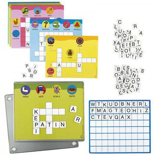 Illustration de : Atelier mots croisés pour 2 enfants - Nathan