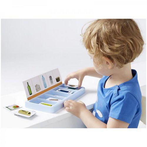 Illustration de : Atelier tris les matières pour 2 enfants Nathan