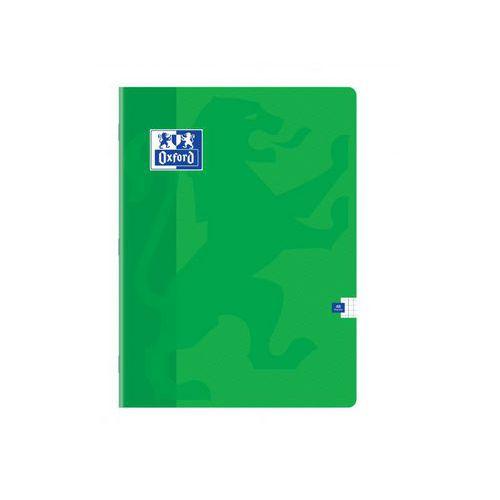 Illustration de : Cahier 48 pages 24x32 5x5 margé coloris assortis color life - Oxford