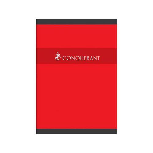 Illustration de : Cahier carte 192 pages A4 seyès coloris assortis - Conquerant