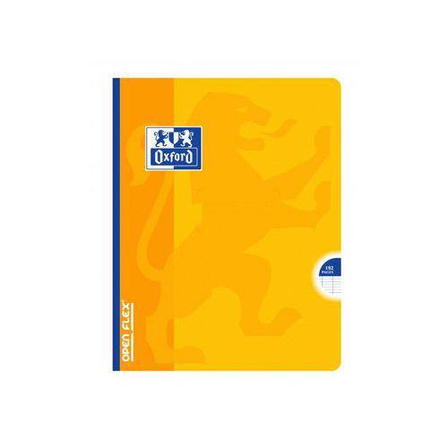 Illustration de : Cahier polypropylène 192 pages broché 17x22 seyès openflex- Oxford