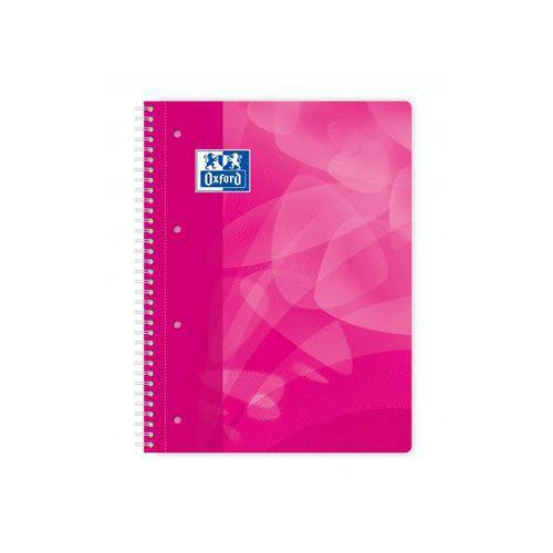 Illustration de : Cahier polypropylène 160 pages spirale 23x29,7 seyes lagoon - Oxford