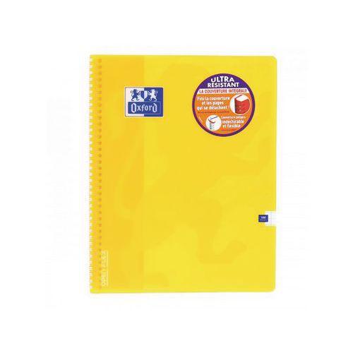 Illustration de : Cahier polypropylène 180 pages spirale 24x32 seyes openflex - Oxford