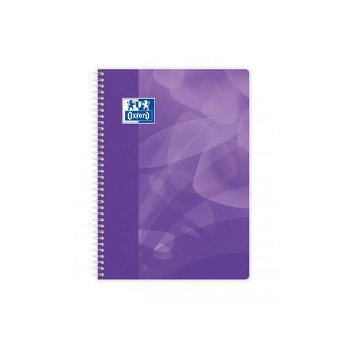 Illustration de : Cahier polypropylène 160 pages spirale A4 seyes lagoon - Oxford