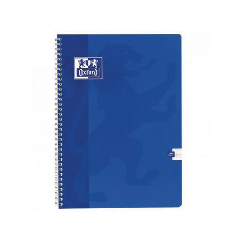 Illustration de : Cahier 180 pages spirale A4 seyes couleurs color life - Oxford