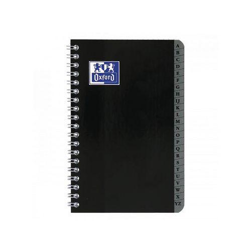 Illustration de : Répertoire spirale 11x17 cm 5x5 carte couleurs color life - Oxford