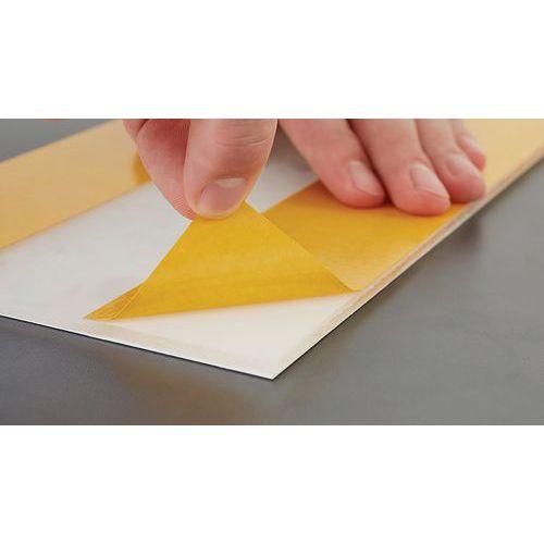 Illustration de : Double face PVC fixation technique 70° - 50 m x 12 mm - tesa