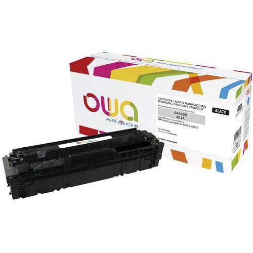 Illustration de : Toner reconditionné HP 201X Black - OWA