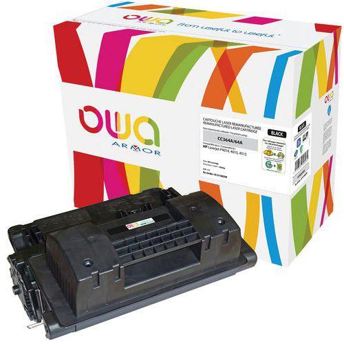Illustration de : Toner reconditionné HP 64A Black - OWA