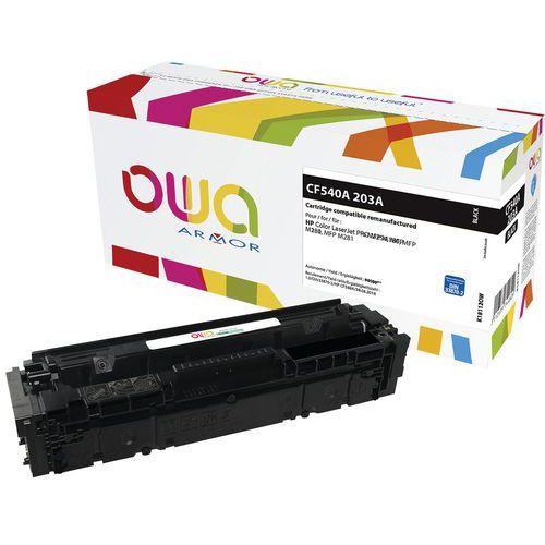 Illustration de : Toner reconditionné HP 203A Black - OWA