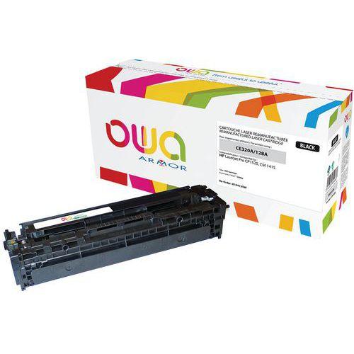Illustration de : Toner reconditionné HP 128A Black - OWA