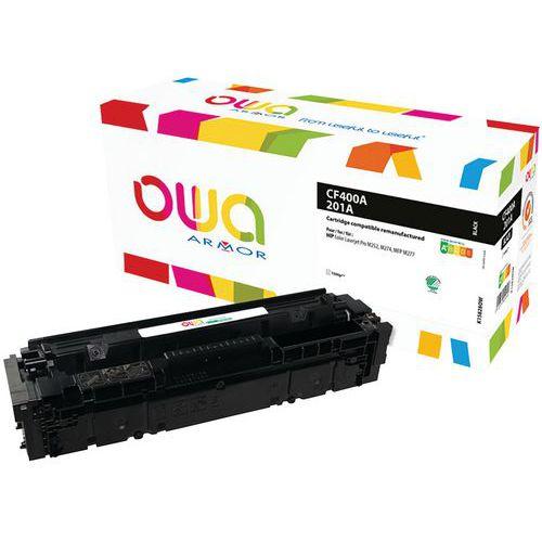 Illustration de : Toner reconditionné HP 201A Black - OWA