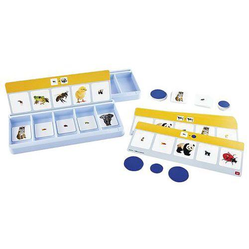 Illustration de : Flexigame animaux et tailles - Nathan