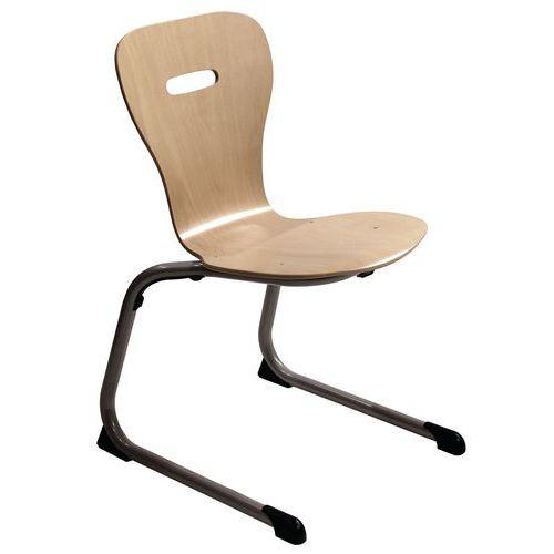 Illustration de : Chaise Luge alu coque Feria Rodet