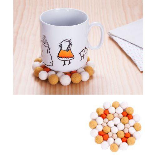 Illustration de : Sachet 100 boules de feutre Ø 10 à 30 mm - Innspiro