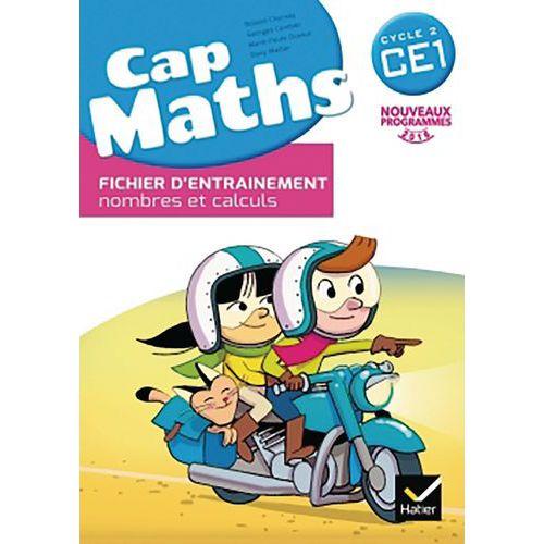 Illustration de : Cap maths CE1 Fichier + cahier de géometrie + dico maths