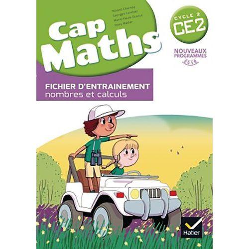 Illustration de : Cap maths CE2 Fichier + cahier de géométrie + dico maths
