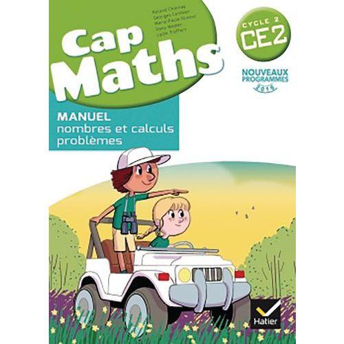 Illustration de : Cap maths CE2 Manuel + cahier + dico-maths édit.2017