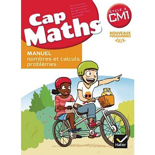 Illustration de : Cap maths CM1 Manuel + cahier géométrie + dico maths 2017