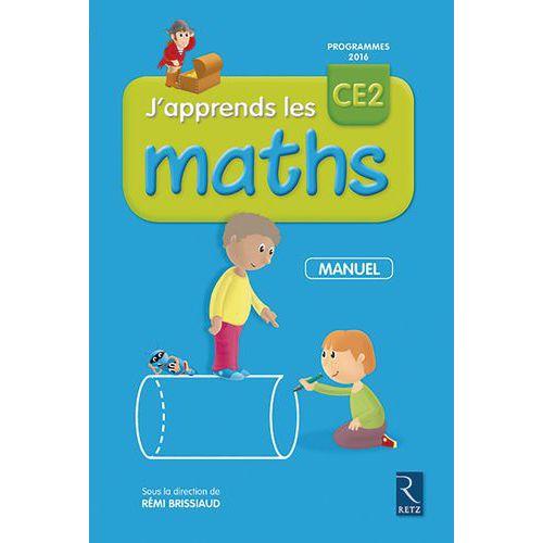 Illustration de : J'apprends les maths CE2 Manuel + cahier édit.2017