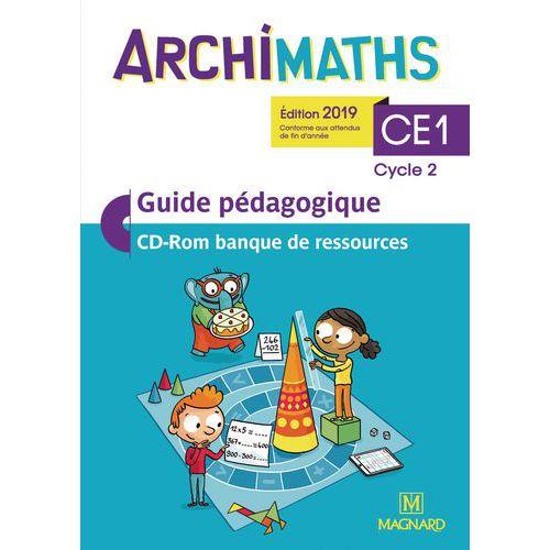 Illustration de : Archimaths CE1 Guide pédagogique + CD-Rom édition 2019