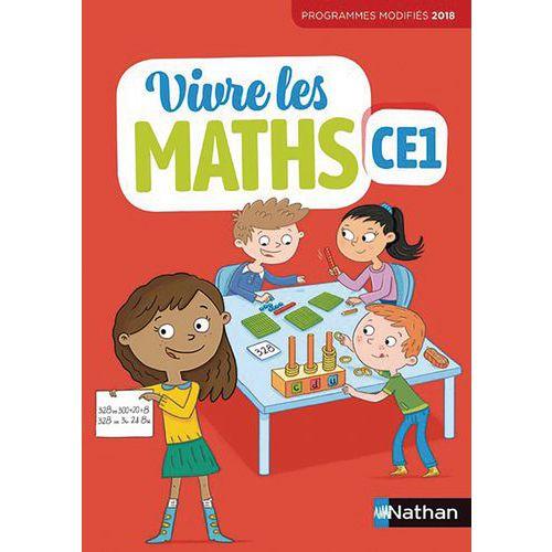 Illustration de : Vivre les maths CE1 Fichier de l'élève + mémo édition 2019