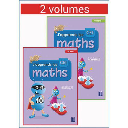 Illustration de : J'apprends les maths CE1 Fichier élève en 2 volumes 2019