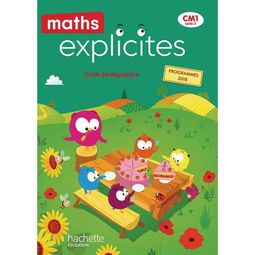 Illustration de : 9782017872559 MATHS EXPLICITES CM1 GUIDE