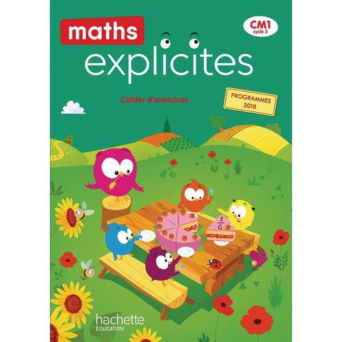 Illustration de : 9782017872542 MATHS EXPLICITES CM1 CAHIE