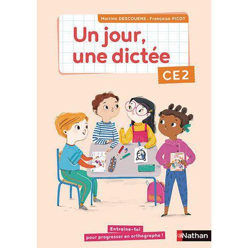 Illustration de : 9782091244389 UN JOUR, UNE DICTEE CE2 CA
