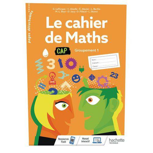 Illustration de : Le cahier de maths groupement 1 cap - cahier de l'élève
