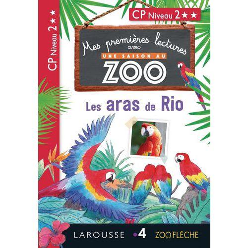 Illustration de : 9782035965271 1ERES LECTURES UNE SAISON AU ZOO - LES ARAS DE RIO