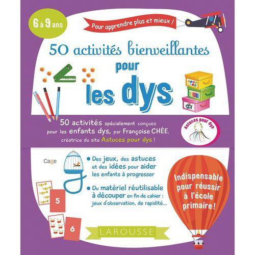 Illustration de : 9782035967626 50 ACTIVITES BIENVEILLANTES POUR LES DYS