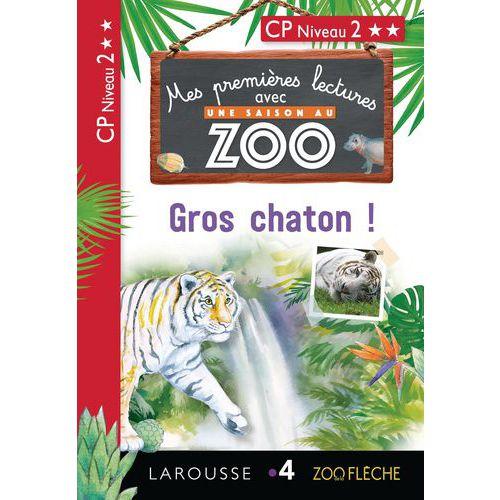 Illustration de : 9782035972903 PREMIERES LECTURES UNE SAISON AU ZOO GROS CHATON