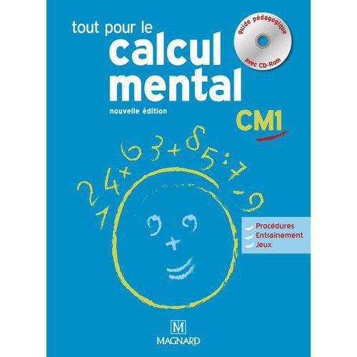 Illustration de : Magnard tout pour le calcul mental cm1- guide pedagogique