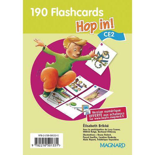 Illustration de : 9782210501331 HOP IN ! CE2 (2015) - FLASHCARDS