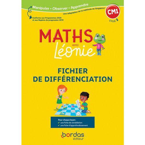 Illustration de : 9782047338483 Les maths avec Léonie CM1 fichier de différenciation